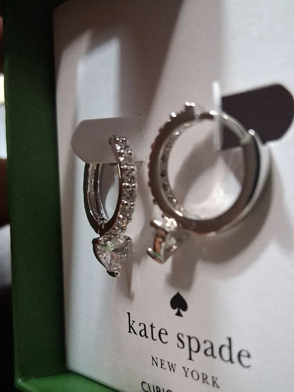 KATE SPADE CUBIC ZIRCONIA EARRINGS